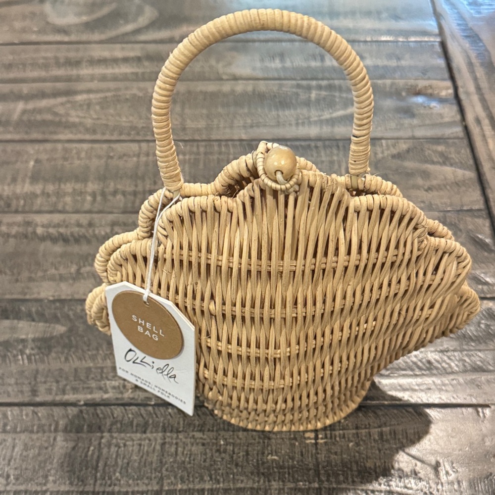 Olli Ella Shell Bag - Tan